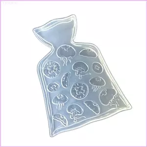 Cinna Mini sứa Silicone Móc Khóa Khuôn Chịu Nhiệt Độ Đồ Trang Sức Thủ Công Cho Cá Tính Dec
