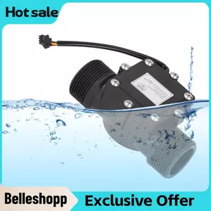 Belleshopp Đồng hồ đo lưu lượng kế Hall Đài phun nước uống áp suất cho máy nước nóng tại nhà Máy thẻ tín dụng