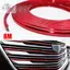 Trim Strip Wheel Hub Car Chrome Door Edge Front Grill Moulding Protection