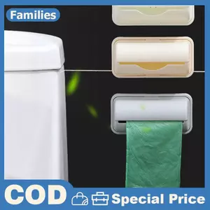 Hộp Bảo Quản Túi Đựng Rác Cho Nhà Bếp Phòng Tắm Treo Tường Túi Tạp Hóa Giá Đỡ Nhà Bếp Túi Nhựa Hộp Đựng