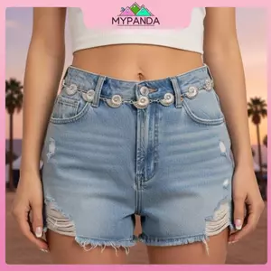 Thắt lưng vàng MYPANDA có Bule có thể điều chỉnh cho phụ kiện váy thời trang phong cách cổ điển dài.