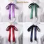 IAPPORTUNIA Satin Thắt Nơ, Vintage JK Fancy Cà Vạt, Thắt Lưng Phụ Kiện Sinh Viên Cưới Nam Ruy Băng