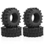 4 Lốp Cao Su Mềm 64mm 1.3 "Cho 1 / 18 1 / 24 TRX4M SCX24 AX24 FCX24 Ascent-18 Bộ Bánh Xe Bánh Xích RC, Nâng Cấp Tất Cả-Terrain Cao Cấp