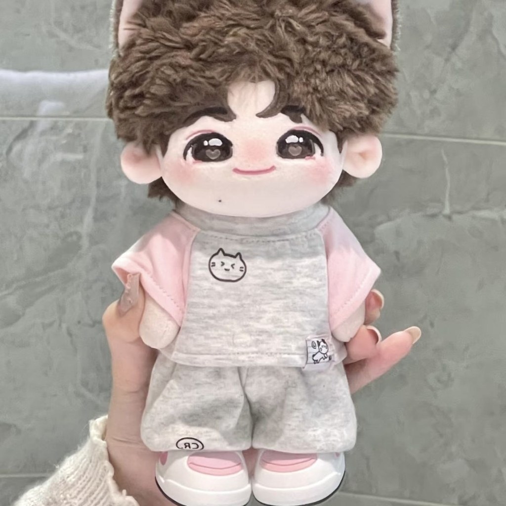 20cm Quần Áo Trẻ Em Quần Áo Cotton Búp Bê Ngọt Ngào Mát Bộ Đồ Thể Thao Áo Series Dễ Thương Trang Điểm Thời Gian Bé Bốn Mùa Phong Cách