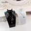 AqToCna Mannequin Bust Trang Sức Hiển Thị Ra Nelace Hiển Thị Giá Đỡ Trang Sức Người Tổ Chức Cho Bông Tai / Bông Tai Đứng Nelace Dây Xích AqToCna