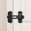 Góc Phải Khóa Cửa Barn 90 Độ Chống Trộm Cửa Chốt Cửa Trượt Thép Không Gỉ Khóa Cửa Thú Cưng Lồng Khóa Chốt Khóa Mini