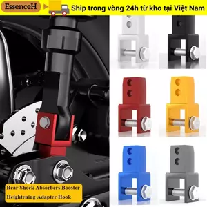 Giảm xóc sau ESSENCEH, Nhôm 6 màu CNC Xe máy Booster, Phụ kiện sửa đổi chất lượng cao Phụ kiện xe điện