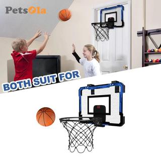 Qua Cửa Mini Bóng Rổ Hoop Backboard Bộ Bóng Rổ Trẻ Em Phòng PVC Giỏ Treo Tường Trong Nhà