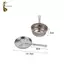 Bếp đốt cồn nhỏ gọn Bếp ba lô bằng thép không gỉ nhẹ Dụng cụ nấu ăn cho đồ dùng cắm trại