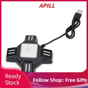 Apill Nannday 3 trong 1 Tay cầm chơi game Bàn phím Chuột Bộ điều khiển USB KX