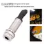 Guansfs Jack âm thanh Endpin Clear Tone 1/4 đầu ra Công cụ làm đàn cho phụ kiện đàn guitar acoustic