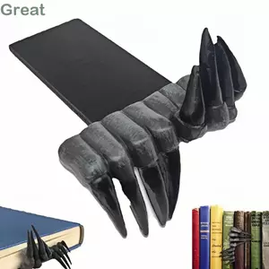 TUYỆT VỜI Demon Hand Bookmark, Vuốt Thriller Creepy Hands Bookmark, Mới Lạ Nhựa Nhỏ Phù Thủy Tay Đánh Dấu Trang Trí Lễ Hội