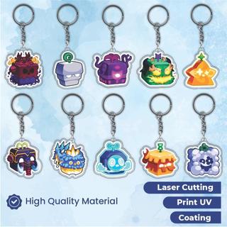 Gantungan Kunci ROMBLOX Blox Fruits Akrilik 4-6cm Full Color - Akrylic Keychain - Ganci