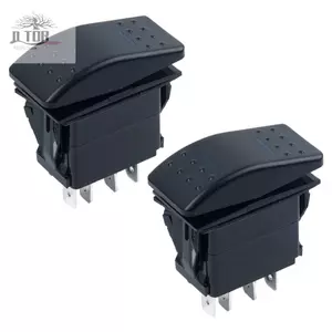 Công tắc 3 vị trí Thiết kế 7 chân Đèn LED xanh Kích thước nhỏ gọn Kết nối ổn định