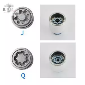 Đai ốc bánh xe an toàn với ổ cắm chìa khóa khóa khóa 17mm cho A6 cho A3 A5 J809 Q814