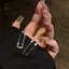 1 Đôi Bông Tai Hình Pin Đơn Giản Cho Nữ Bé Gái Punk Hip Hop Sáng Tạo Kẹp Giấy Cá Tính Bông Tai Xu Hướng Trang Sức Quà Tặng [Mina]