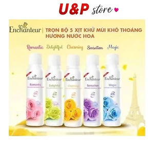 Xịt Khử Mùi Hương Nước Hoa Enchanteur 150ml