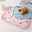 YUJINI Chiếu điều hoà thú cưng nhỏ, Hamster Guinea Pig Thảm thú cưng cảm giác mát mẻ, Thoải mái giữ mát Thỏ băng lụa Puppy Chăn mùa hè