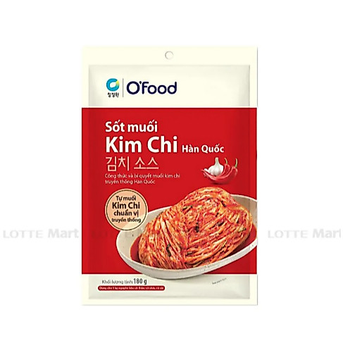 Combo 3 sốt muối kim chi O'Food 180g