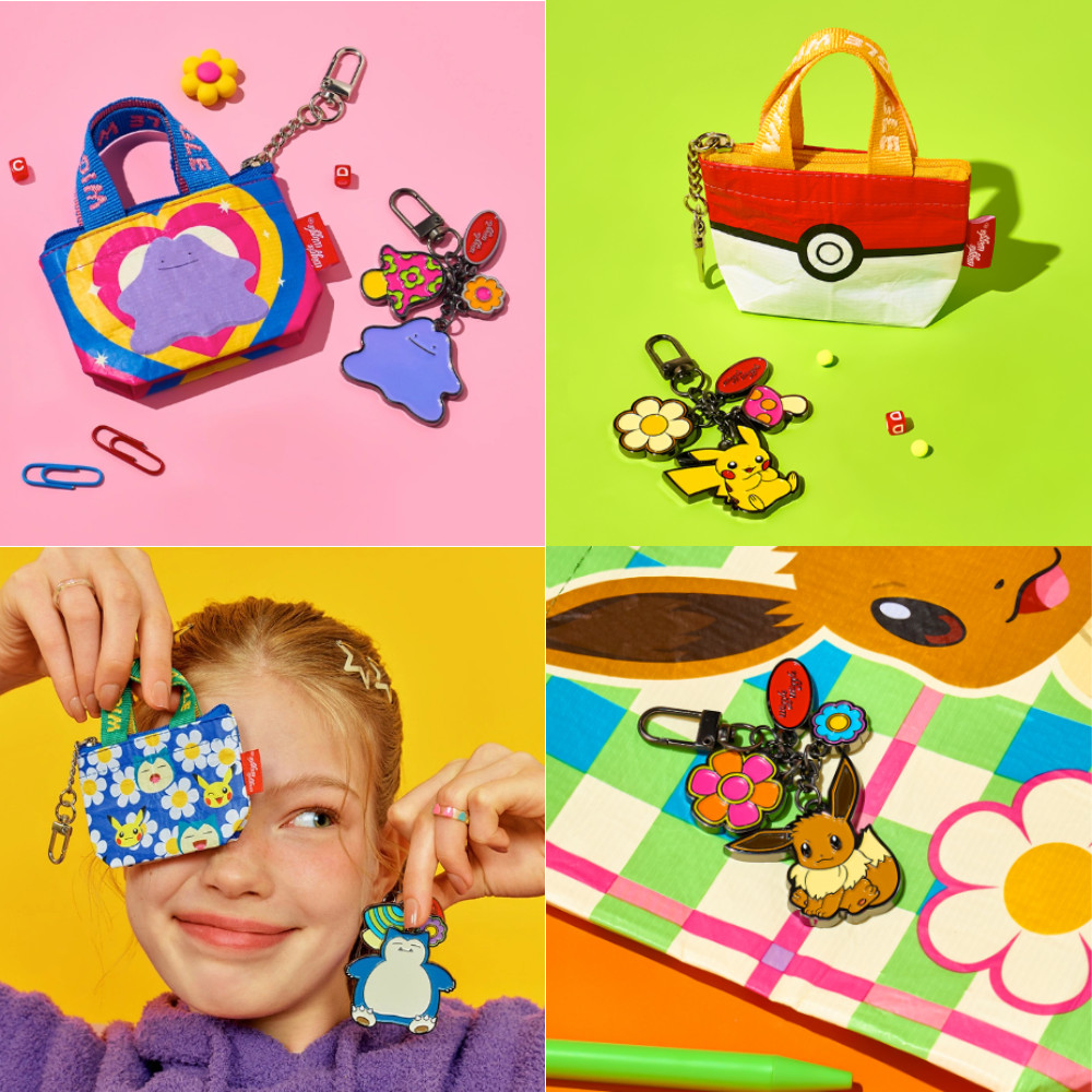 [WIGGLE WIGGLE] Túi Pokemon / Túi / Túi Charm / Hộp Phụ Kiện / Khăn Tay