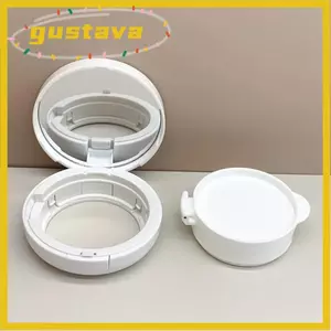 Hộp Puff Đệm Không Khí GUSTAVA, Dung Tích 15g / 0.5oz Trang Điểm Mỹ Phẩm Rỗng, Với Gương Xốp Bột Có Thể Đổ Lại Gương Xốp