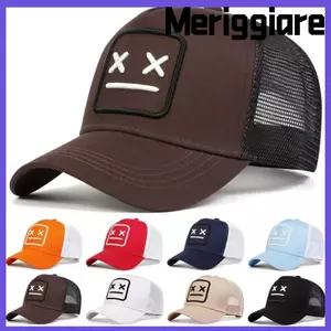 Mũ chống nắng MERIGGIARE, Mũ bóng chày mùa hè XX Unisex, Lưới thời trang có thể điều chỉnh nhanh khô Mũ thể thao ngoài trời cho nam nữ Unisex