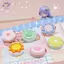 HFTOY Macarone Mini Tape Đo Băng Nhỏ Di Động Đo Bust Hông Eo Da Mềm Thước Di Động Có Thể Thu Vào Băng Tròn Đo Chiều Cao Trẻ Em Thước Centmeter ~