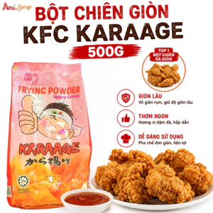 Bột Chiên Giòn KFC Karaage 500g, Lớp Vỏ Xù Giòn Rụm Cho Gà Và Rau Củ