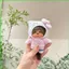 PS1 MONCHHICHI x Hello Kitty Plushie Móc Khóa Dễ Thương Áo Khoác Mini Túi Búp Bê Quyến Rũ Mặt Dây Chuyền Quà Tặng SP1