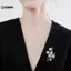 KUZHEN Vỏ Hoa Mai Thổ Cẩm Chân Dành Cho Nữ Vintage Hoa Thổ Cẩm Cho Đám Cưới Đảng Đảng Tặng HOT