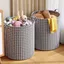 Giỏ Quần Áo Bẩn Có Thể Gập Lại Chống Thấm Nước Hộ Gia Đình Phòng Tắm Bảo Quản Đồ Lặt Vặt Phân Loại Giặt Phòng Ngủ Quần Áo Đầu Giường