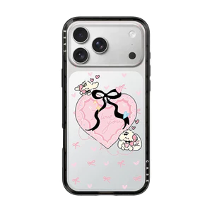 Phong Cách Mới Hoạt Hình Từ Tính Love Puppy Acrylic Ốp Lưng Điện Thoại IPhone 15 14 13 12 16 Plus 17 Pro Max 17 Vỏ Bảo Vệ Chống Sốc Không Khí