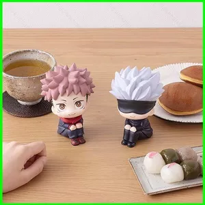 PS1 Jujutsu Kaisen Nhân Vật Hành Động Gojo Satoru Itadori Yuji Q Phiên Bản Búp Bê Bộ Sưu Tập Hình Đồ Trang Trí Trẻ Em Quà Tặng Bàn D