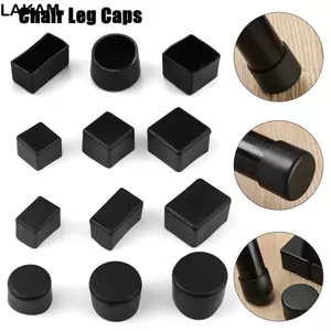 LAKAM 4 Cái / bộ Ghế Chân Mũ Bàn Bảo Vệ Sàn Miếng Lót Silicon Đáy Tròn
