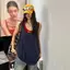 JRP 2025 Mùa Hè Mới Màu Tương Phản Áo Thun Không Tay Nữ Giả Hai Mảnh Rời Lớp Vest Suspender Top JRP