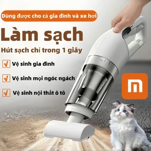 Máy Hút Bụi Cầm Tay Ô Tô - Lực Hút Cực Mạnh, Dùng Được Cho Gia Đình & Xe Hơi, Hút Sạch Lông Thú Cưng & Nước