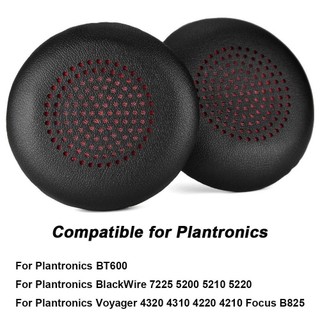 STABFOAM 1 Cặp Đệm Tai Nghe, Miếng Đệm Tai Nghe Lưới Bóng Đá Thay Thế, Cho Plantronics BT600 BlackWire 7225 5200 5210 5220 Voyager 4320 4310 4220 4210 Focus B825