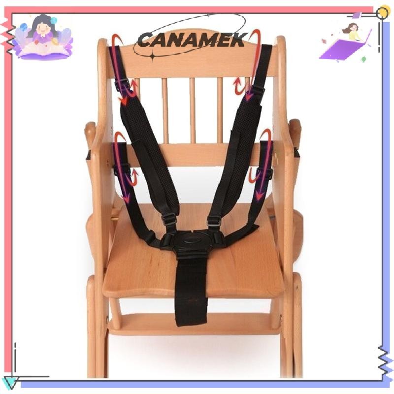 CANAMEK Ghế Ăn Cho Bé Đai An Toàn 3 / 5 Điểm Cho Bé Ăn Ghế Đai Xe Đẩy Bé Phụ Kiện Ghế Cao Pushchair Thắt Lưng CSF