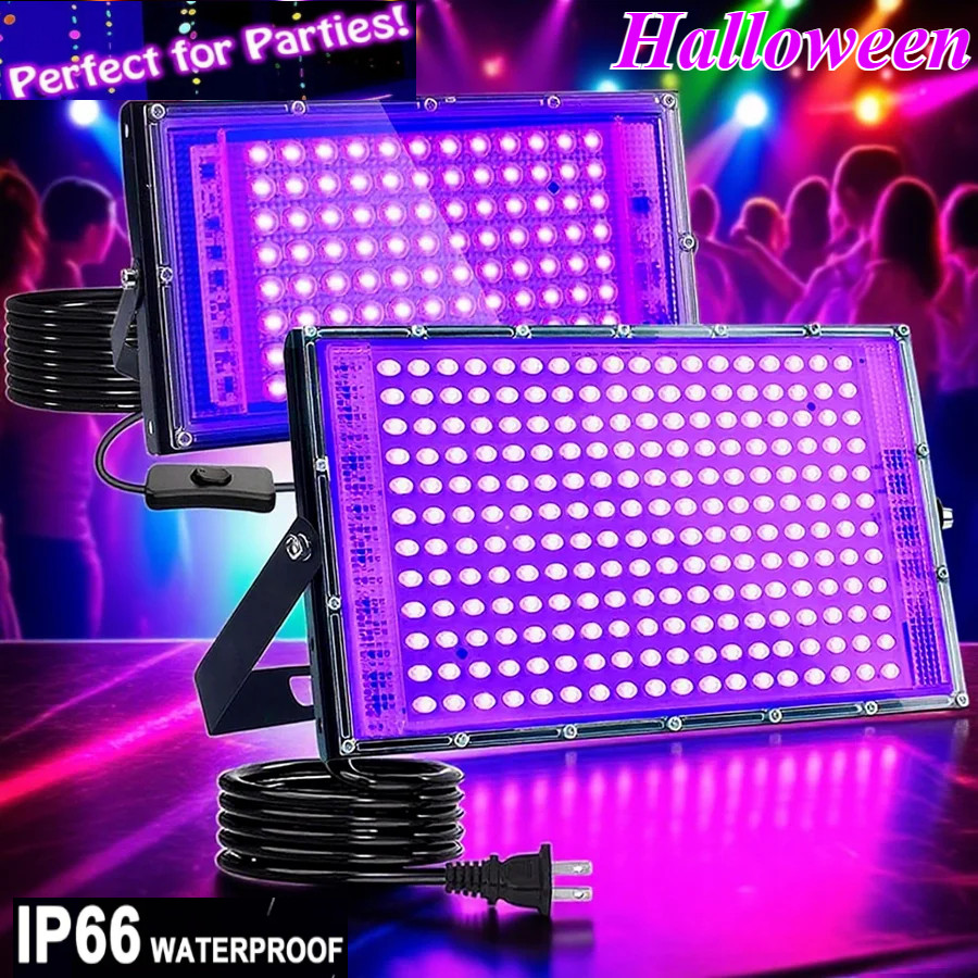 UV-Härtungslampe 50W–300W – 395/405/365 Nm, LED, Für Harz, Druck & Sprühfarben, Inkl. Kühlsystem