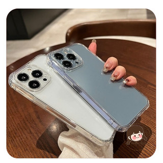 Ốp Điện Thoại Trong Suốt Đơn Giản Cho Meizu 21 20 Pro Note 16 Pro 5G 4G Vỏ Bảo Vệ Ống Kính Trong Suốt Mềm Chống Sốc