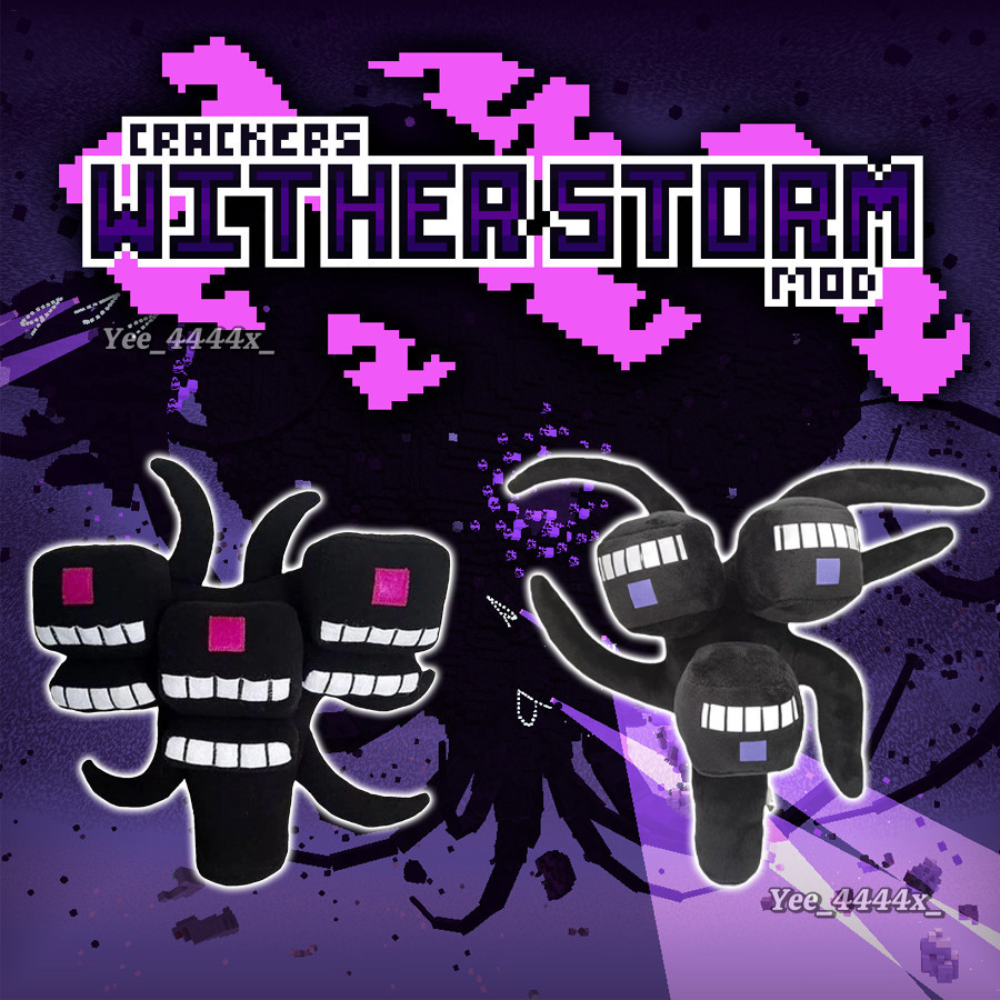 Nhân Vật Minecraft Wither Storm Sang Trọng Đồ Chơi 30cm Hoạt Hình Nhồi Bông Plushie Hình Búp Bê Ngoại Vi Quà Tặng sonlekvn