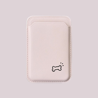 Hộp đựng thẻ cặp đôi họa tiết chó và xương cho iPhone 17promax 17pro 16pro16prmax 15pro 15promax 14 14promax 14pro