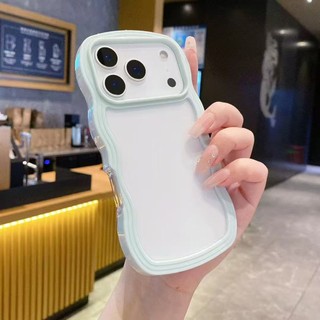 Ốp Điện Thoại Sóng Màu Trong Suốt Acrylic Cứng Ốp lưng Cho iPhone 17 16 15 14 13 12 11 Pro Max 17Air 16E 14 / 15Plus