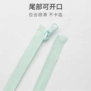 Dây kéo quần áo chống nắng No. 3 Nylon Mở Một Lần Răng Mịn Ngược Mặc Vô Hình Dây Kéo Quần Áo Trẻ Em Thể Thao Mùa Hè 25.9.12