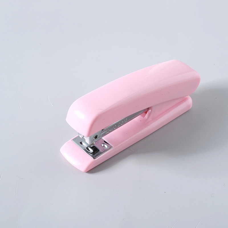Máy bấm màu Macaron có thể tháo rời Nhỏ tươi Tiết kiệm lao động Stapler Văn phòng sinh viên Máy bấm đa chức năng Văn phòng phẩm BPXJ