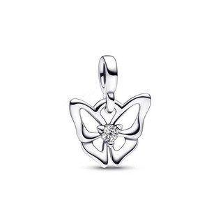 Mặt Dây Chuyền Charm Beads S925 Mạ Bạc - Trang Sức DIY