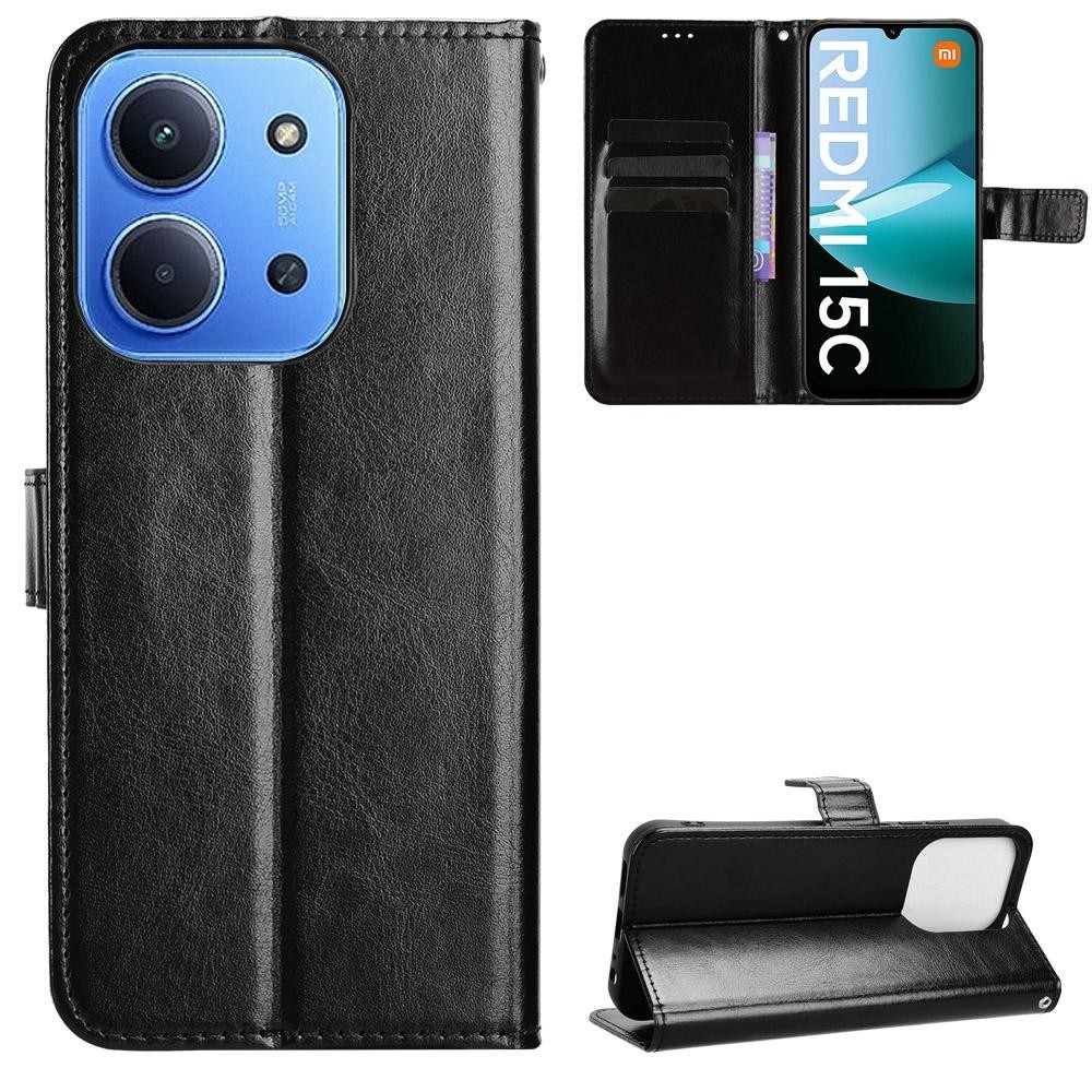 Ốp Lật PU Cho Xiaomi Poco C85 C 85 PocoC85 Ốp Lưng Ví Da Ốp Lưng Khe Cắm Thẻ Đứng Ốp lưng