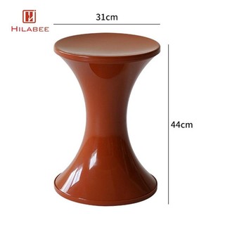 Lưu trữ đa chức năng Ghế Ottoman Chất liệu PP để sử dụng trong nhà Sáng tạo chắc chắn Thiết kế đơn giản Bàn cuối 17.3x12.2inch