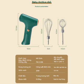 【Free Shipping】 máy khuấy tự động, máy đánh sữa, máy trộn bột, máy xay sinh tố cầm tay,máy trộn bếp,Máy xay sinh