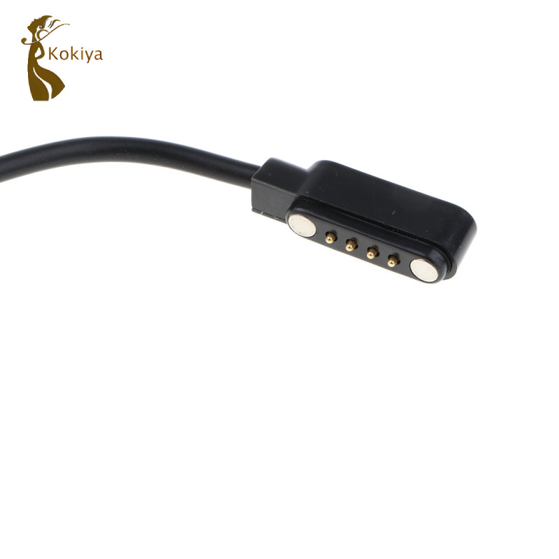 Dây sạc cáp kokiya USB 2.0 đến 4 PIN cho vòng đeo tay đồng hồ thông minh